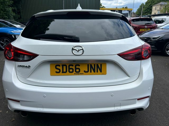 Mazda 3 Hatchback White #5