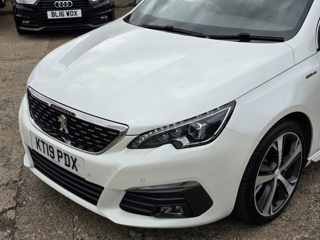 Peugeot 308 308 Gt Line Bluehdi Ss White #6