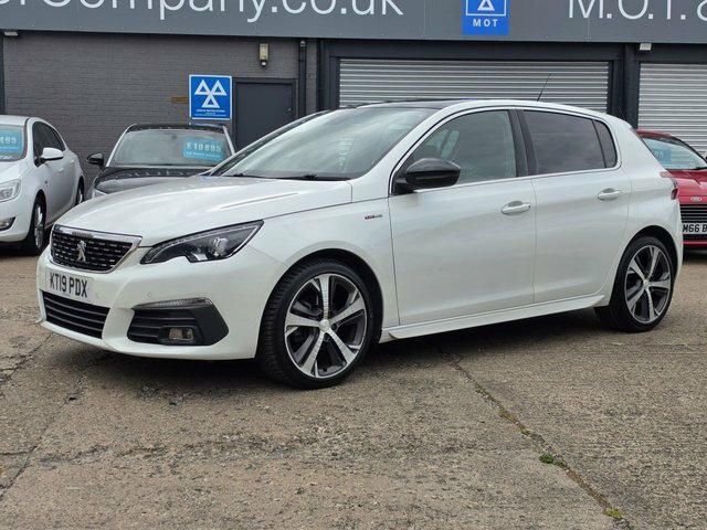 Peugeot 308 308 Gt Line Bluehdi Ss White #4