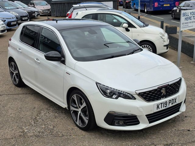 Peugeot 308 308 Gt Line Bluehdi Ss White #2