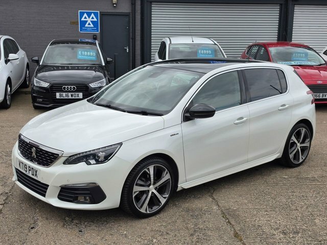 Peugeot 308 308 Gt Line Bluehdi Ss White #5
