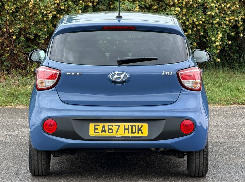 Hyundai I10 1L Premium EA67HDK Blue #6