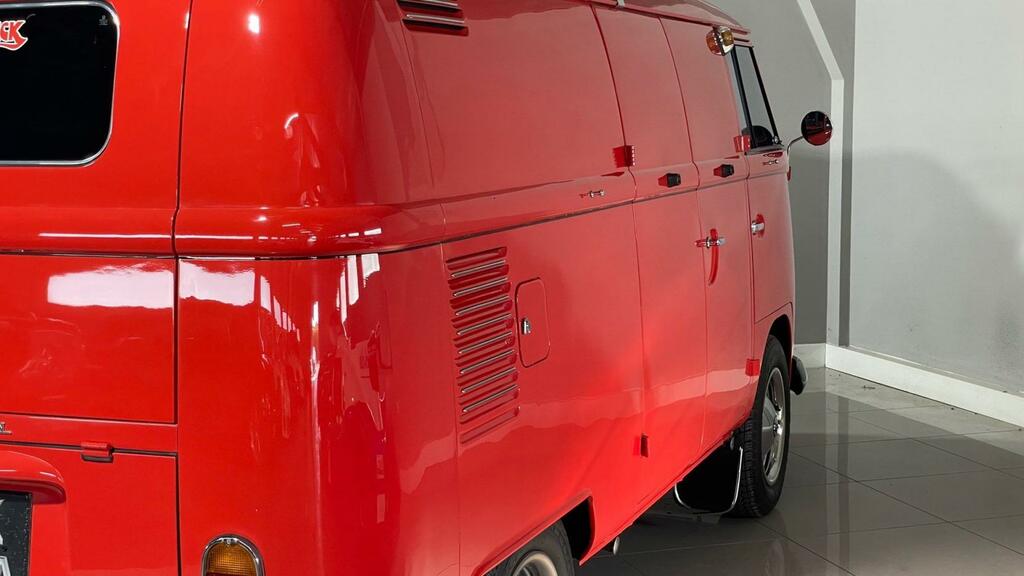 Volkswagen Transporter 1963 Type 2 T1 Cargo Doors Split Screen Red #5
