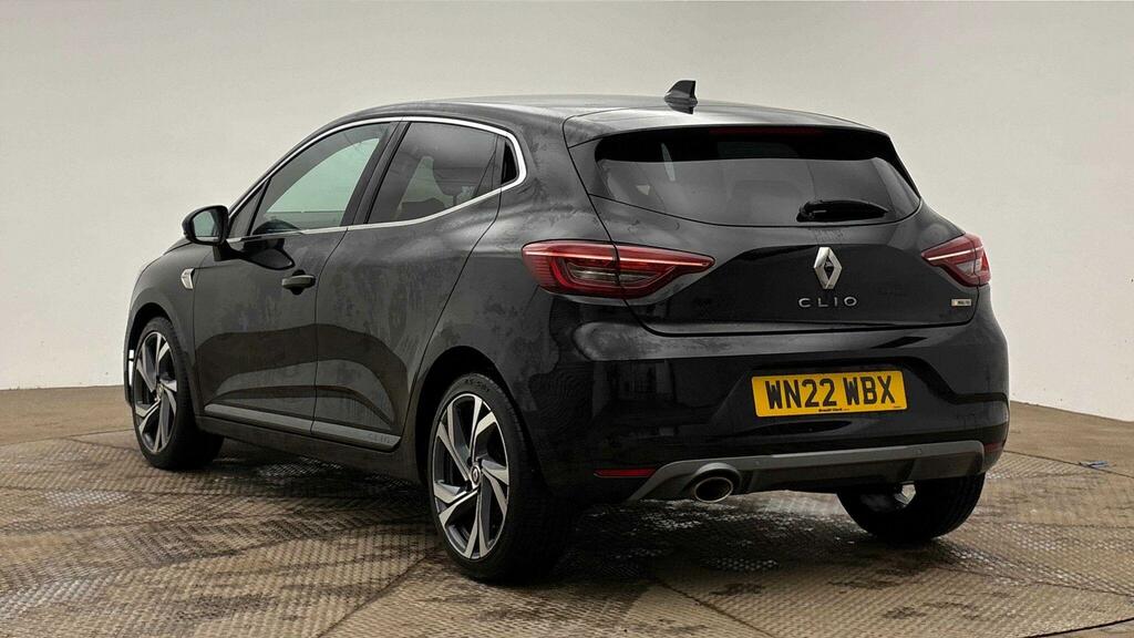 Renault Clio 1.0 Tce Rs Line Euro 6 Ss WN22WBX Black #3