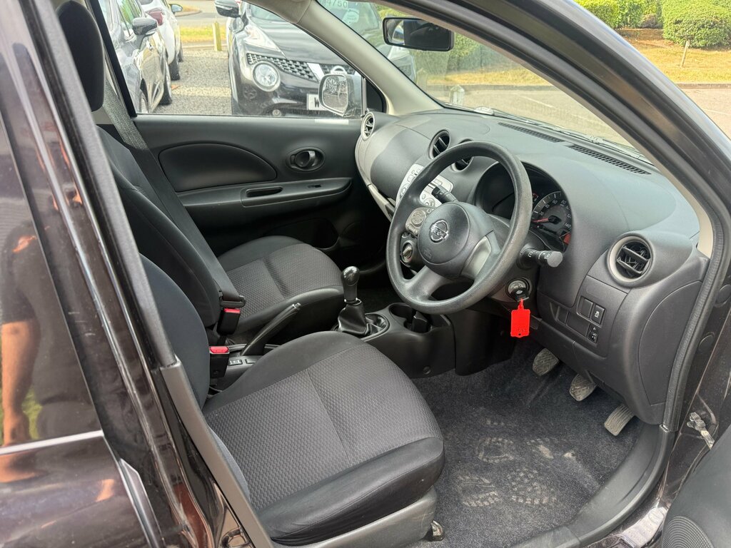 Nissan Micra 1.2 12V Visia Hatchback Euro 5 Black #5