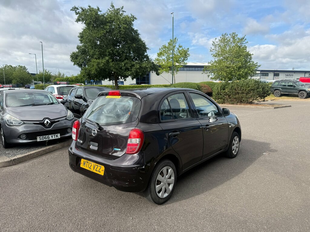 Nissan Micra 1.2 12V Visia Hatchback Euro 5 Black #3