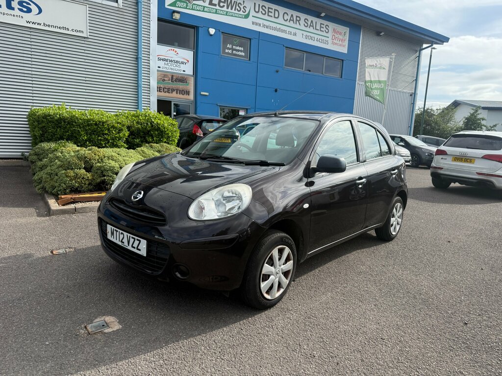Nissan Micra 1.2 12V Visia Hatchback Euro 5 Black