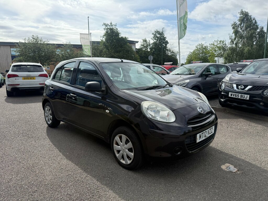 Nissan Micra 1.2 12V Visia Hatchback Euro 5 Black #2