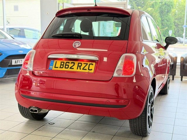 Fiat 500 Street Hatchback Red #4