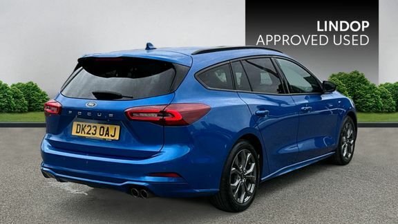 Ford Focus 1.0T Ecoboost St-line Euro 6 Ss DK23OAJ Blue #2