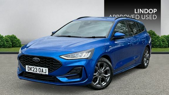 Ford Focus 1.0T Ecoboost St-line Euro 6 Ss DK23OAJ Blue #3