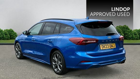 Ford Focus 1.0T Ecoboost St-line Euro 6 Ss DK23OAJ Blue #4