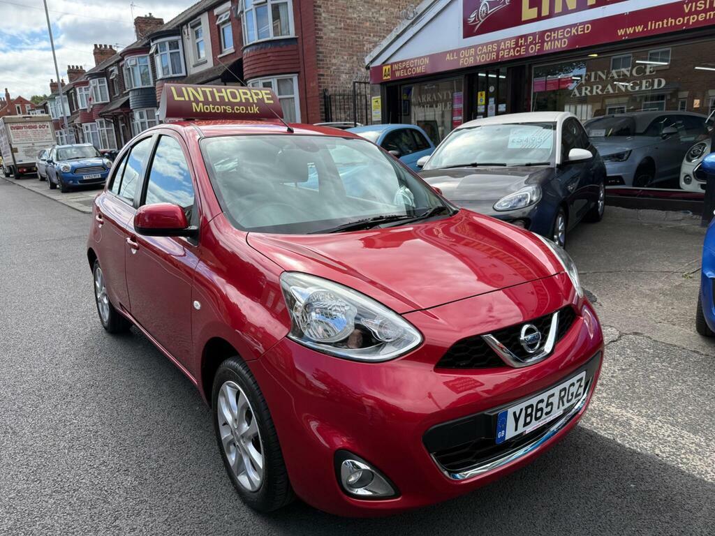 Nissan Micra 1.2 Acenta Cvt Euro 6 Red