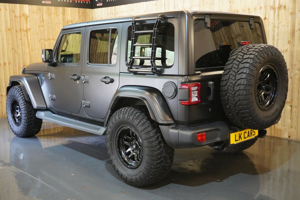 Jeep Wrangler 2.0 Sahara 2.0 Gme 272Hp 4X4 Grey #4