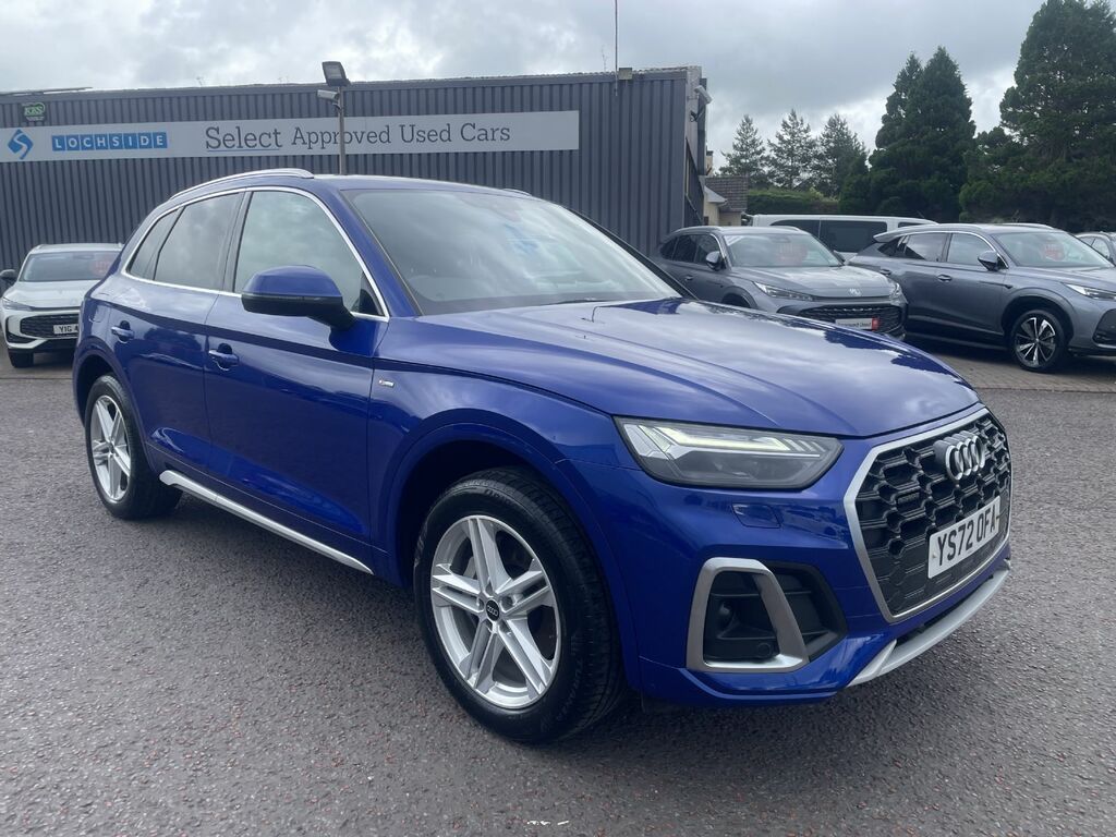 Audi Q5 S Line 50 Tfsi E Quattro Sa Blue