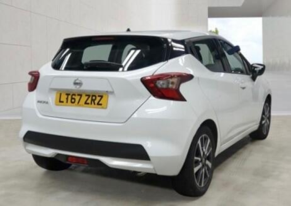 Nissan Micra 1.0 Acenta Euro White #4