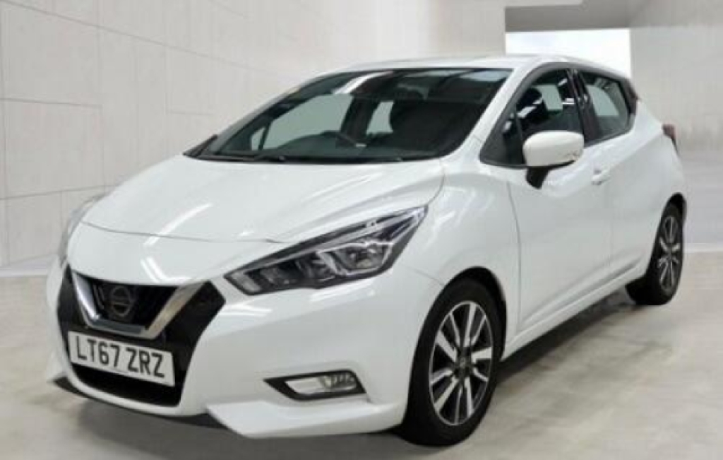 Nissan Micra 1.0 Acenta Euro White #3