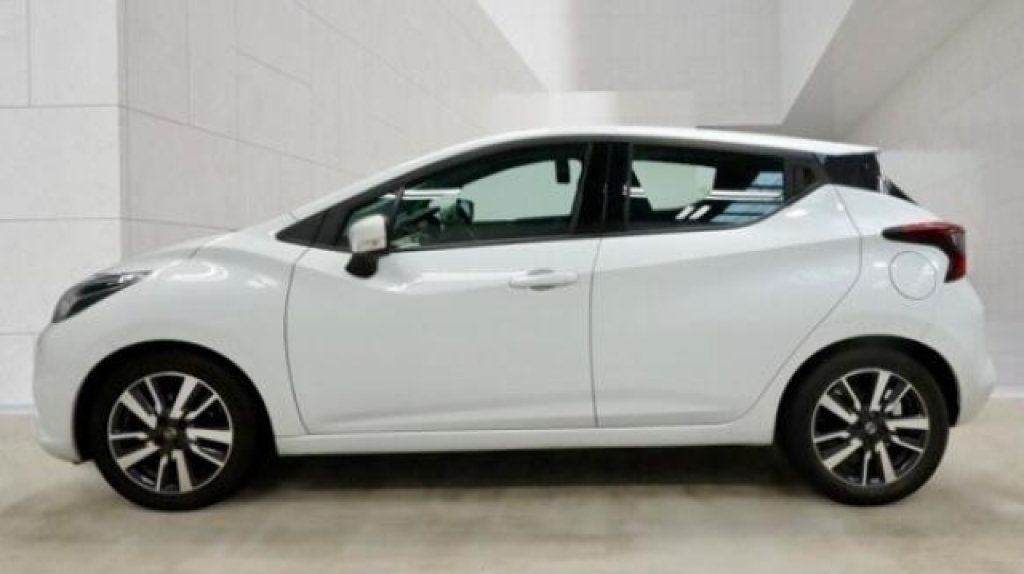 Nissan Micra 1.0 Acenta Euro White #5