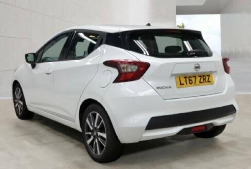 Nissan Micra 1.0 Acenta Euro White #2