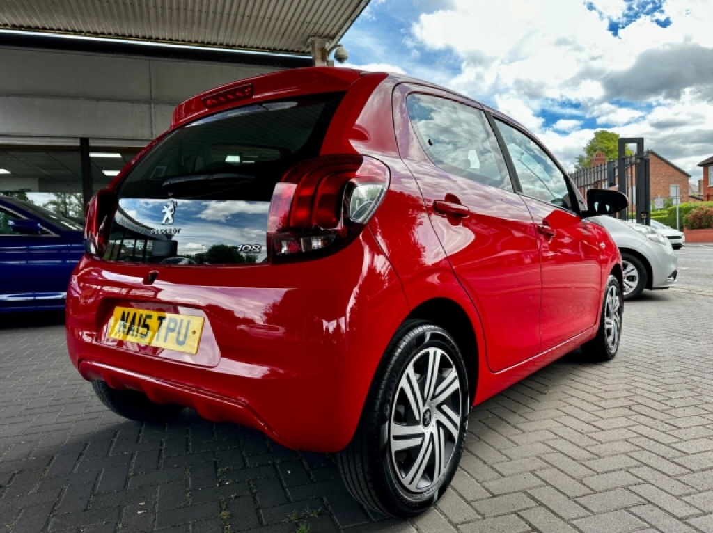 Peugeot 108 1.0 Vti Active Red #4