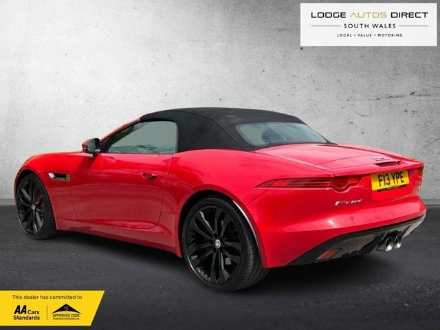Jaguar F-Type 3.0 V6 S Convertible Euro 5 Ss Red #4