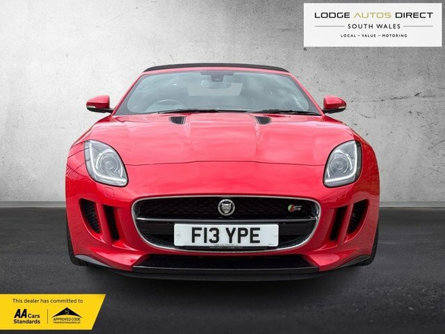 Jaguar F-Type 3.0 V6 S Convertible Euro 5 Ss Red #3
