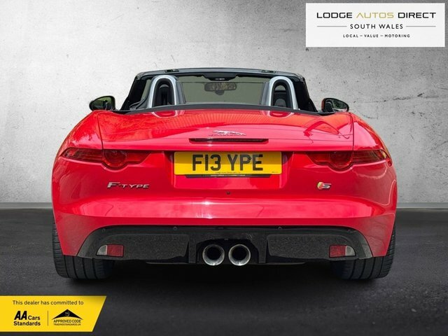 Jaguar F-Type 3.0 V6 S Convertible Euro 5 Ss Red #5