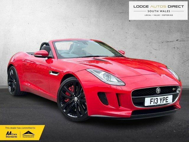 Jaguar F-Type 3.0 V6 S Convertible Euro 5 Ss Red