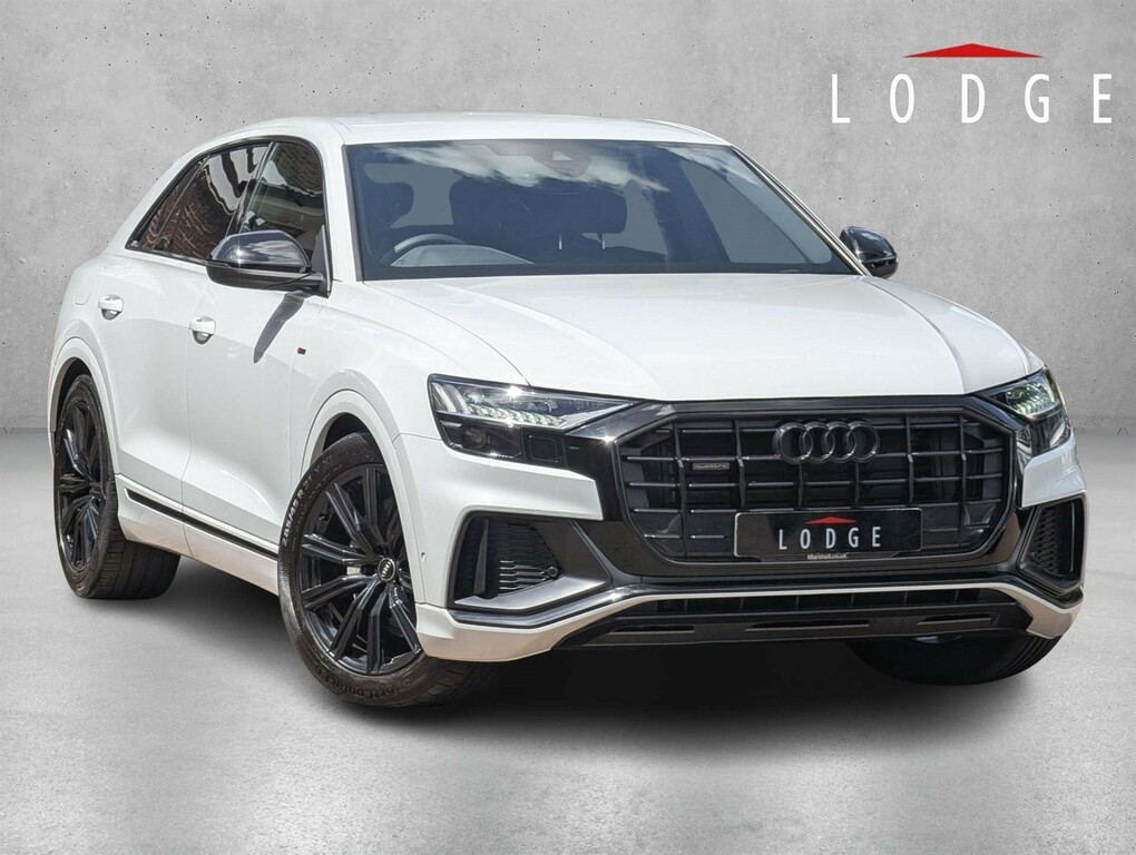 Audi Q8 S Line 50 Tdi Mhev Quattro 4Wd White