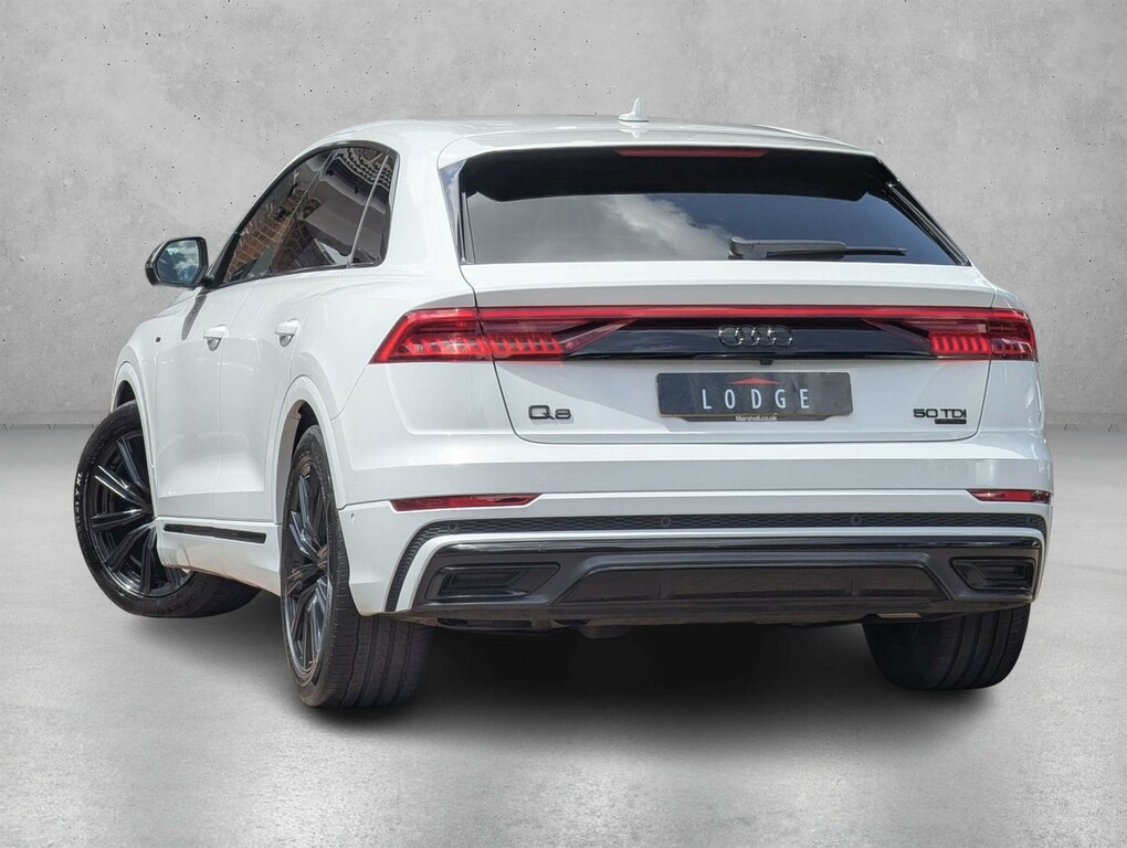 Audi Q8 S Line 50 Tdi Mhev Quattro 4Wd White #5