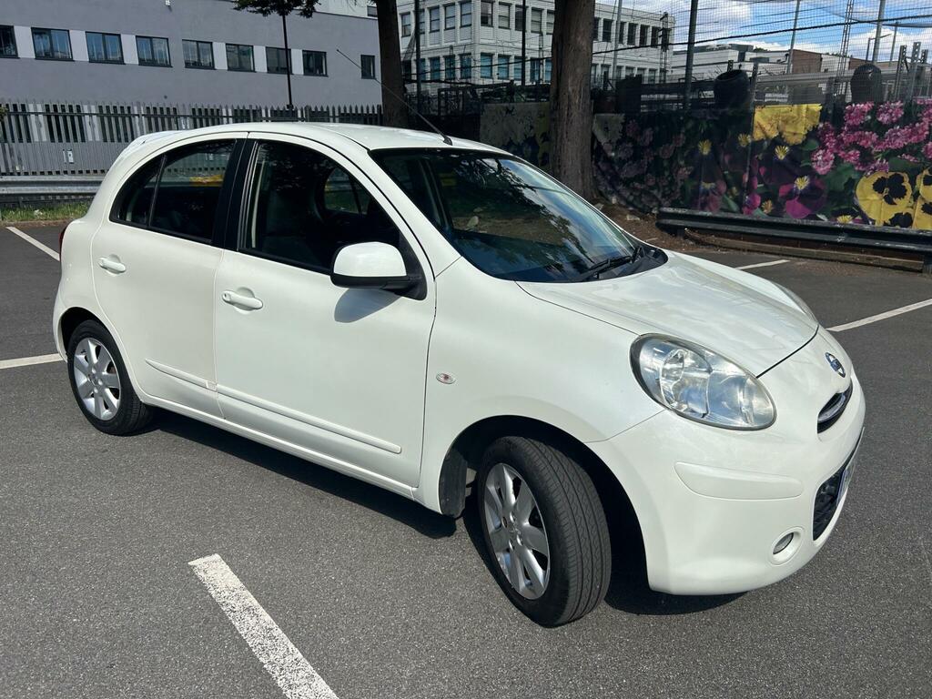 Nissan Micra 1.2 12V Acenta Cvt Euro 5 PK61WTZ White