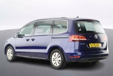 Volkswagen Sharan Mpv Blue #2