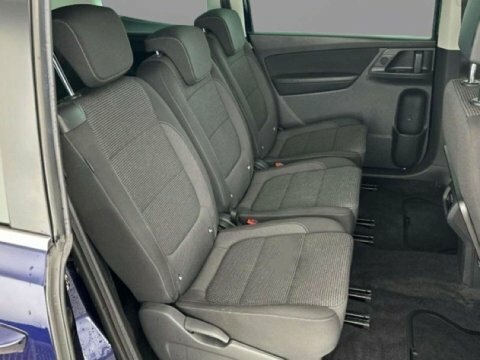 Volkswagen Sharan Mpv Blue #4