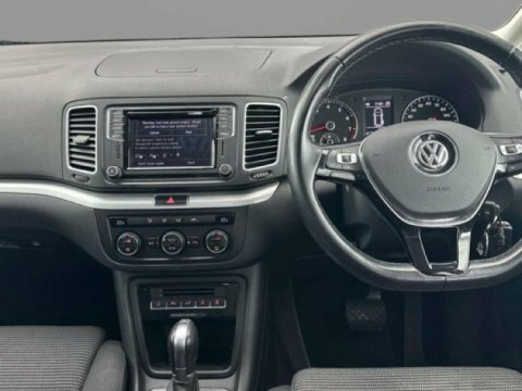 Volkswagen Sharan Mpv Blue #5