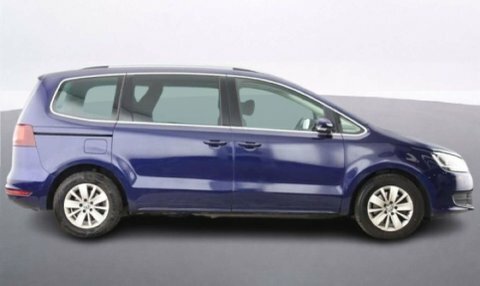 Volkswagen Sharan Mpv Blue #3