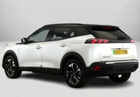 Peugeot e-2008 Suv White #2