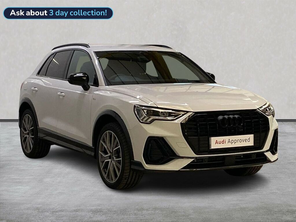 Audi Q3 35 Tdi Black Edition S Tronic 20 Alloy White