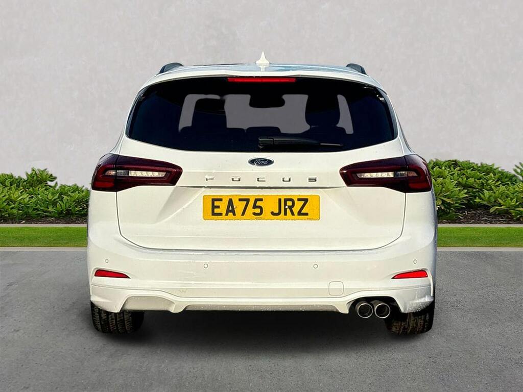 Ford Focus 1.0 Ecoboost Hybrid Mhev 155 St-line X Ed EA75JRZ White #4