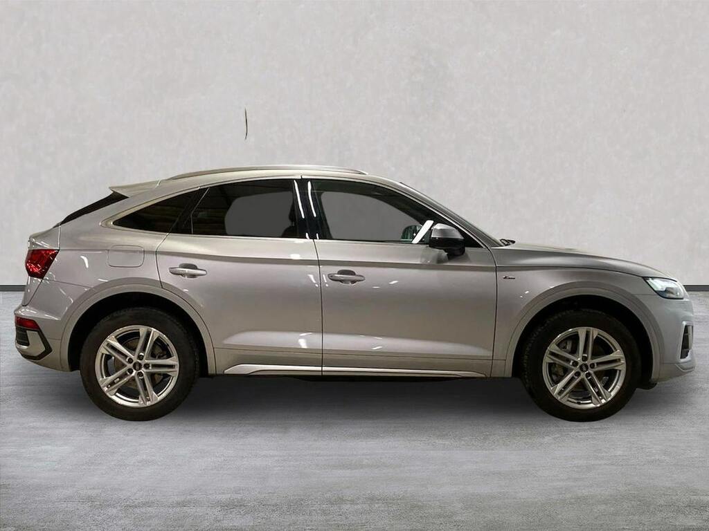 Audi Q5 2.0 Tdi 40 S Line Sportback S Tronic Qu EJ22VGZ Silver #3