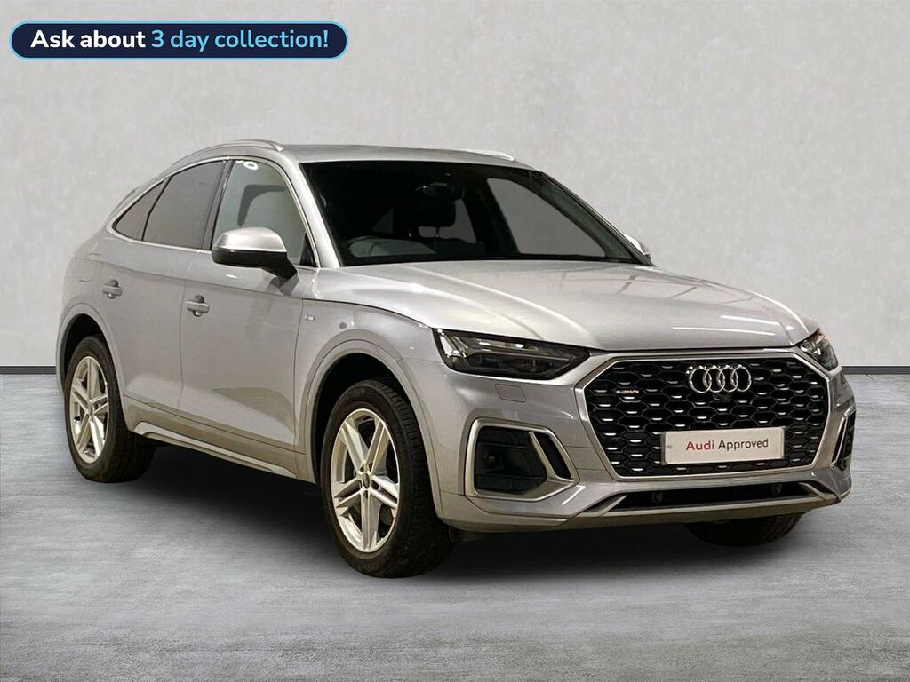 Audi Q5 2.0 Tdi 40 S Line Sportback S Tronic Qu EJ22VGZ Silver
