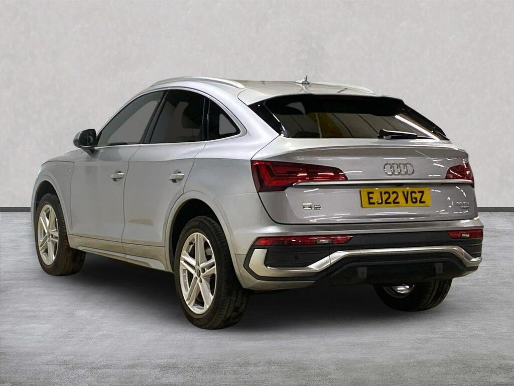 Audi Q5 2.0 Tdi 40 S Line Sportback S Tronic Qu EJ22VGZ Silver #2