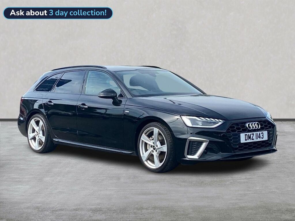 Audi A4 2.0 Tfsi 40 S Line Estate S Tronic Euro Black
