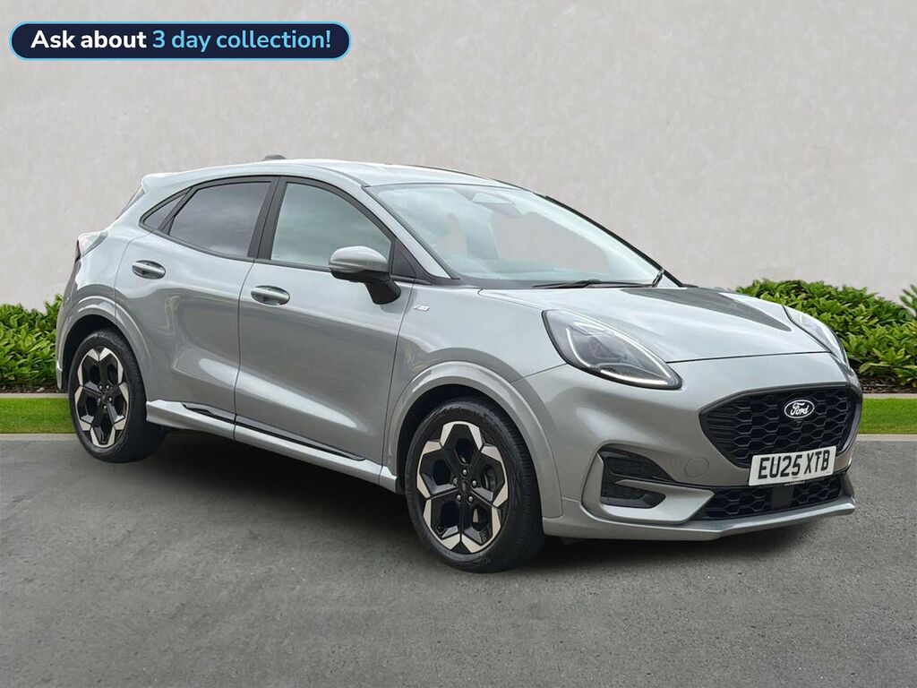 Ford Puma 1.0T Ecoboost Mhev St-line X Suv Hybrid Silver