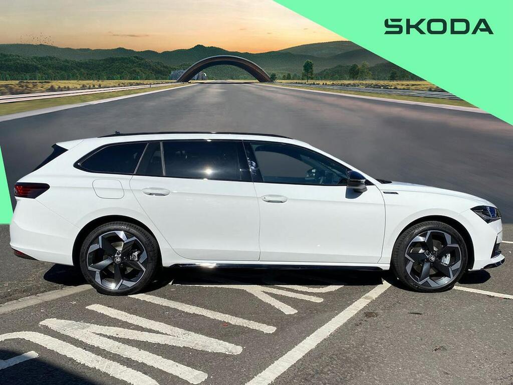 Skoda Superb 1.5 Tsi Iv Sportline Dsg ND26DWG White #3