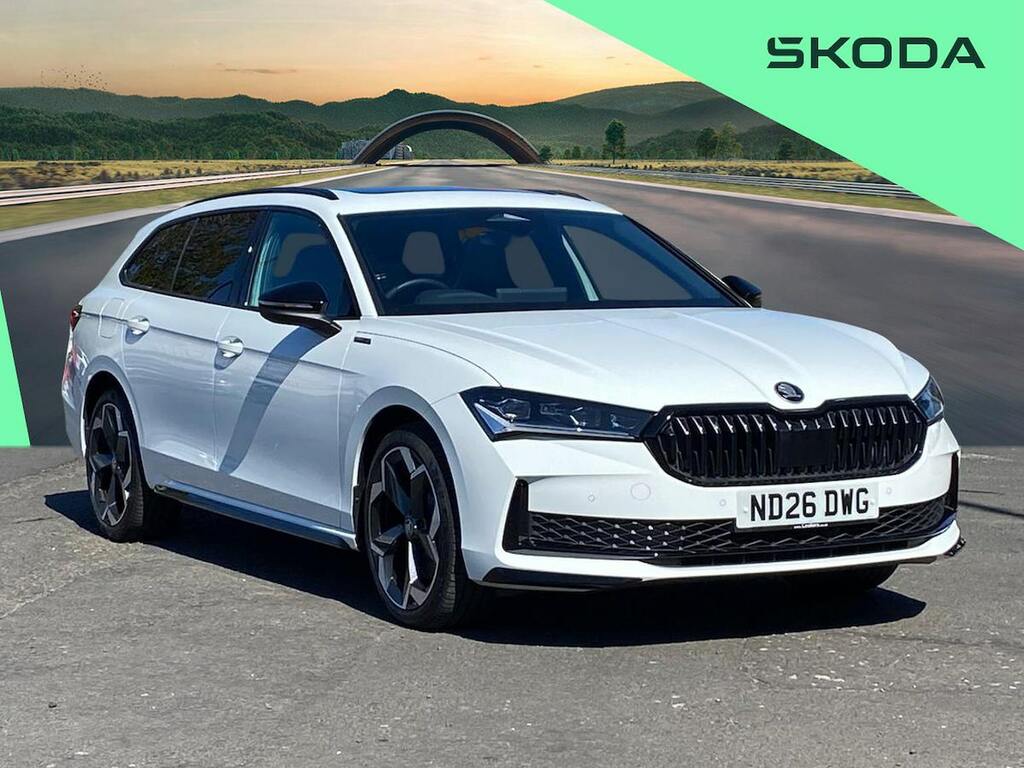 Skoda Superb 1.5 Tsi Iv Sportline Dsg ND26DWG White