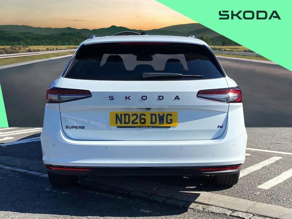 Skoda Superb 1.5 Tsi Iv Sportline Dsg ND26DWG White #4