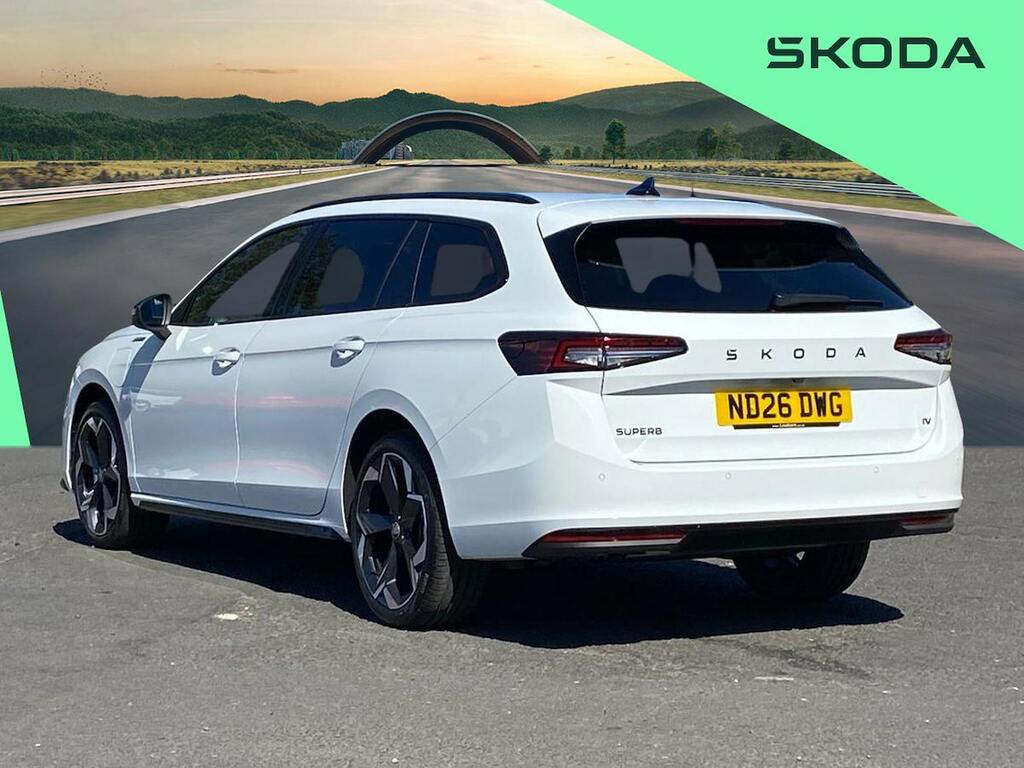 Skoda Superb 1.5 Tsi Iv Sportline Dsg ND26DWG White #2