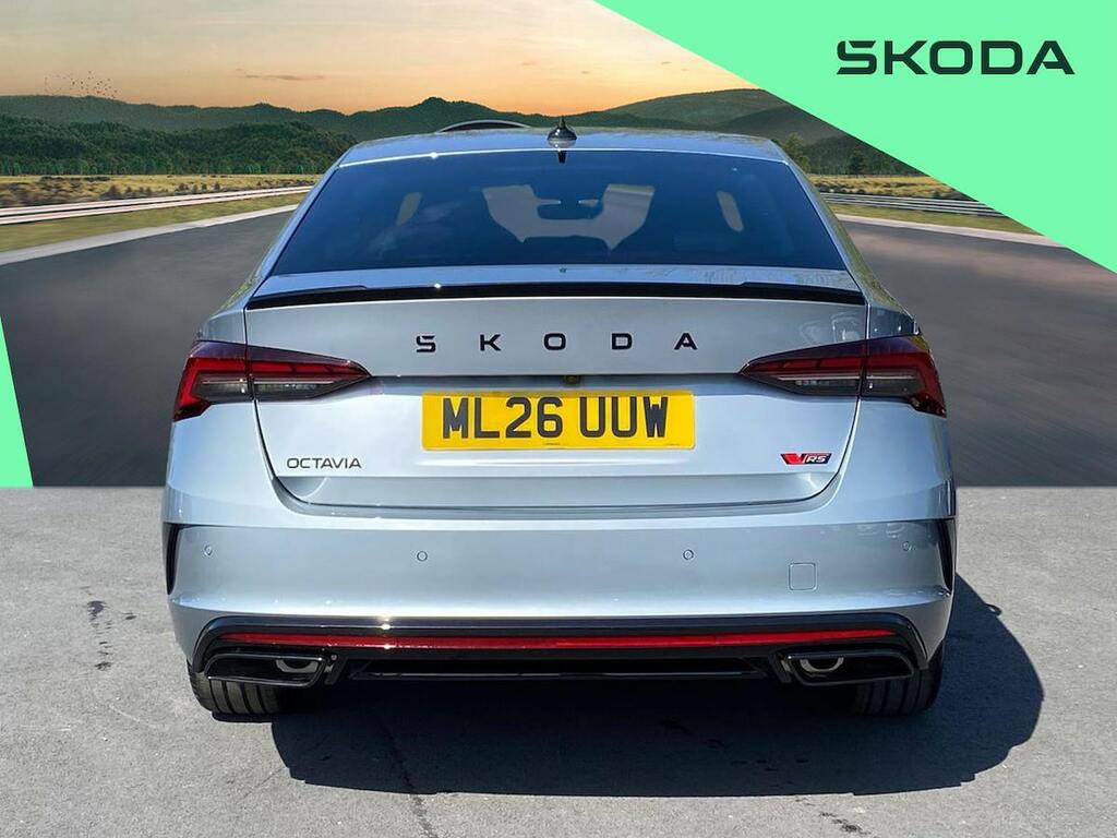 Skoda Octavia 2.0 Tsi Vrs Hatchback Dsg Euro 6 Ss ML26UUW Silver #4