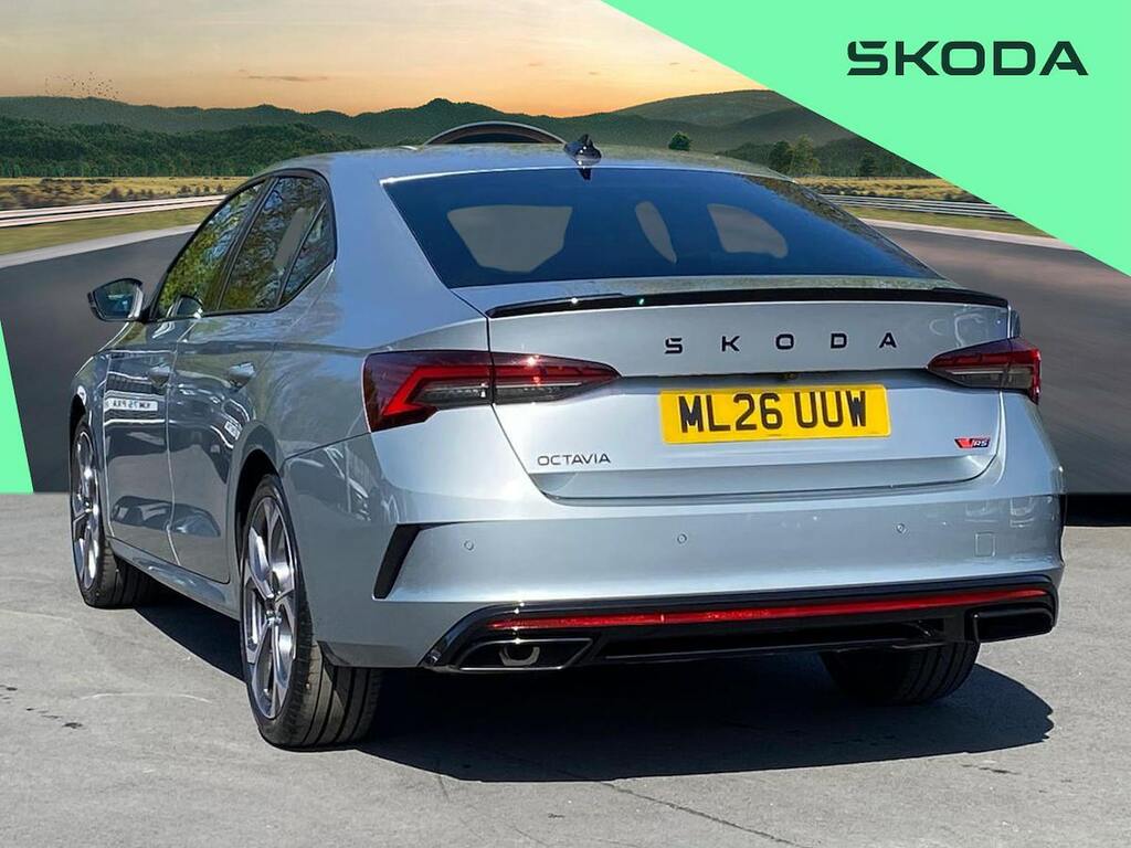 Skoda Octavia 2.0 Tsi Vrs Hatchback Dsg Euro 6 Ss ML26UUW Silver #2