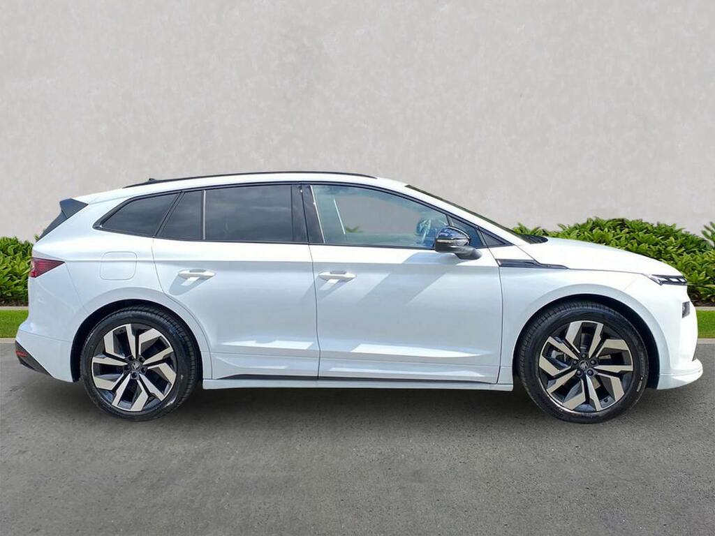 Skoda ENYAQ 82Kwh 85X Sportline Suv 4Wd 286 SM25WRJ White #3